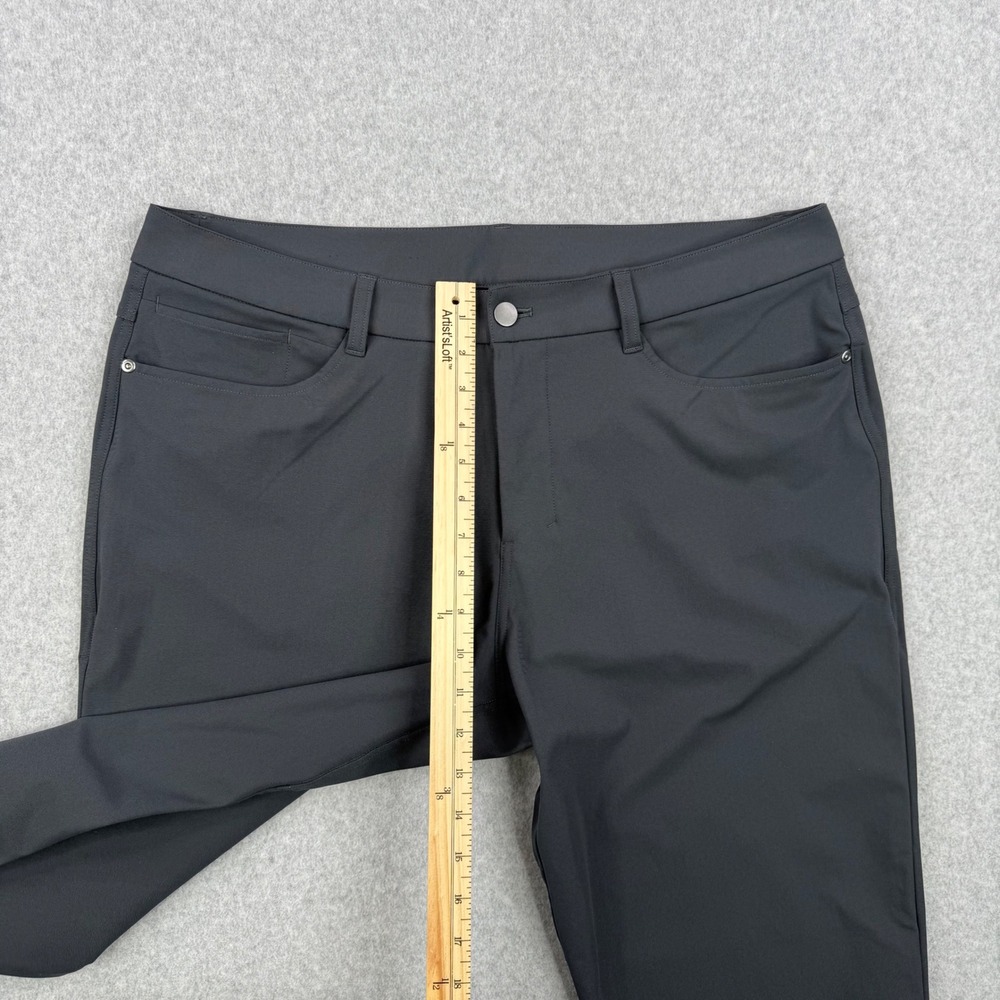 Lululemon Pants Mens 36x28 Gray Commission Golf Classic Fit Performance Trousers - Picture 8 of 13